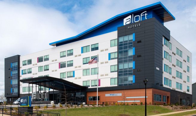 aloft Charlotte Airport Exterior
