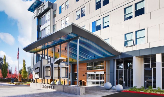Aloft Seattle Sea-Tac Airport Exterior