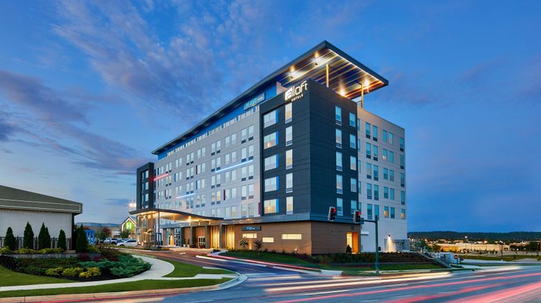 <b>Aloft Chattanooga Hamilton Place Exterior</b>. Images powered by <a href="https://www.leonardoworldwide.com/" title="Leonardo Worldwide" target="_blank">Leonardo</a>.