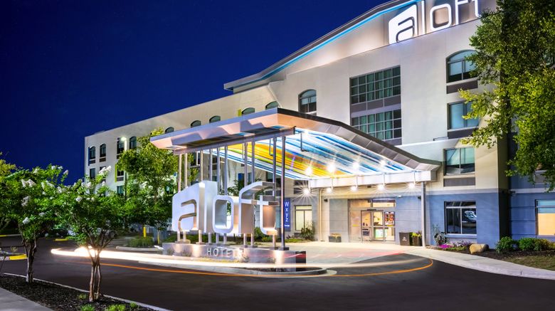 Aloft Columbia Harbison Exterior. Images powered by <a href="https://www.leonardoworldwide.com" target="_blank" rel="noopener">Leonardo</a>.