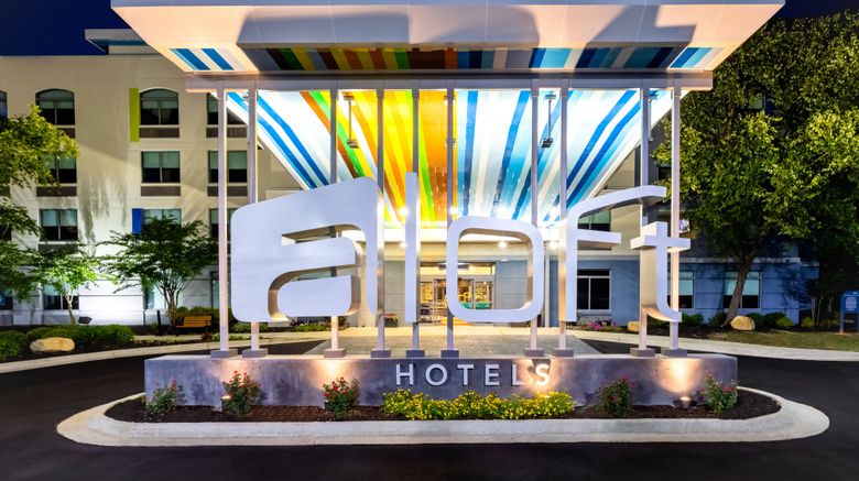 <b>Aloft Columbia Harbison Exterior</b>. Images powered by <a href="https://www.leonardoworldwide.com/" title="Leonardo Worldwide" target="_blank">Leonardo</a>.