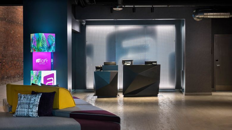 <b>Aloft Buffalo Downtown Lobby</b>. Images powered by <a href="https://www.leonardoworldwide.com/" title="Leonardo Worldwide" target="_blank">Leonardo</a>.