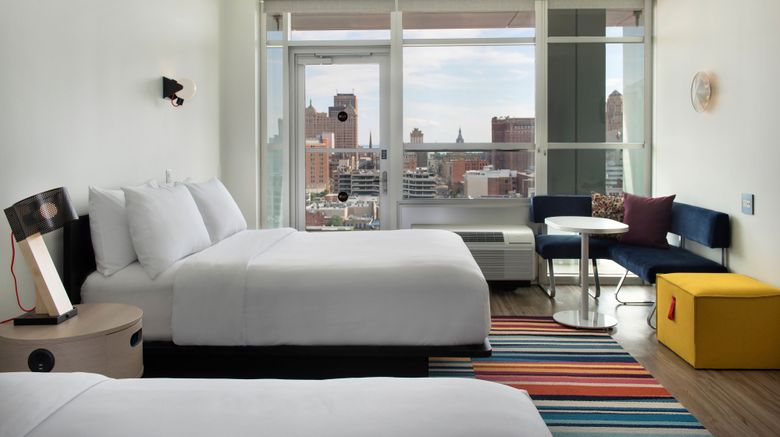 <b>Aloft Buffalo Downtown Room</b>. Images powered by <a href="https://www.leonardoworldwide.com/" title="Leonardo Worldwide" target="_blank">Leonardo</a>.