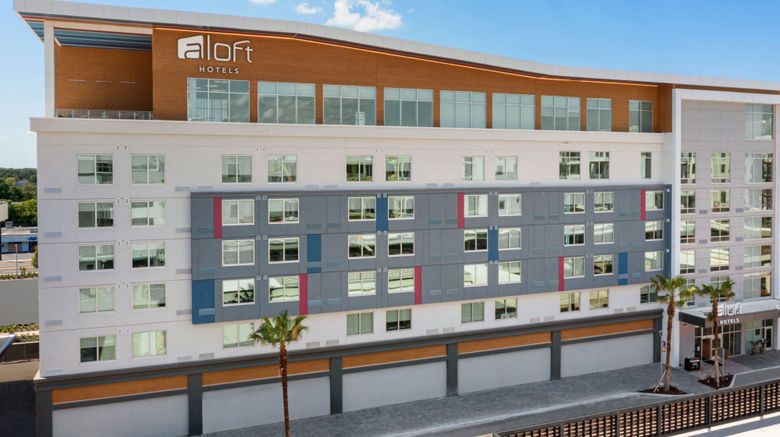 <b>Aloft Tampa Midtown Exterior</b>. Images powered by <a href="https://www.leonardoworldwide.com/" title="Leonardo Worldwide" target="_blank">Leonardo</a>.