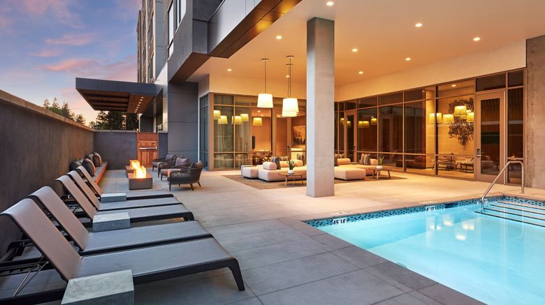 <b>AC Hotel San Jose Santa Clara Pool</b>. Images powered by <a href="https://www.leonardoworldwide.com/" title="Leonardo Worldwide" target="_blank">Leonardo</a>.