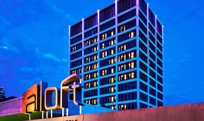 aloft Tulsa Downtown Exterior