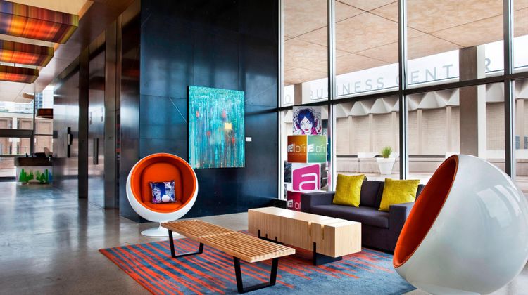 aloft Tulsa Downtown Lobby