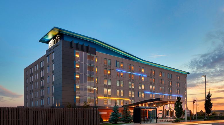 aloft Vaughan Mills Exterior. Images powered by <a href="https://www.leonardoworldwide.com" target="_blank" rel="noopener">Leonardo</a>.