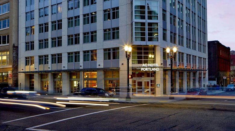 <b>AC Hotel Portland Downtown Exterior</b>. Images powered by <a href="https://www.leonardoworldwide.com/" title="Leonardo Worldwide" target="_blank">Leonardo</a>.