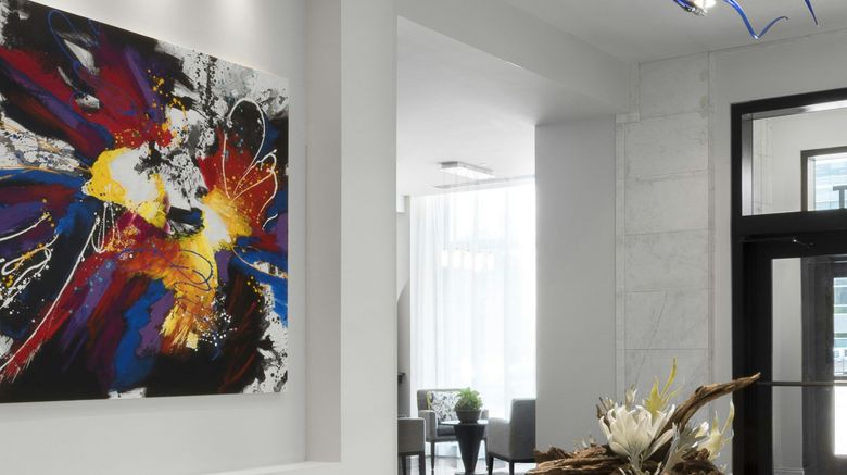 <b>The Current Iowa, Autograph Collection Lobby</b>. Images powered by <a href="https://www.leonardoworldwide.com/" title="Leonardo Worldwide" target="_blank">Leonardo</a>.