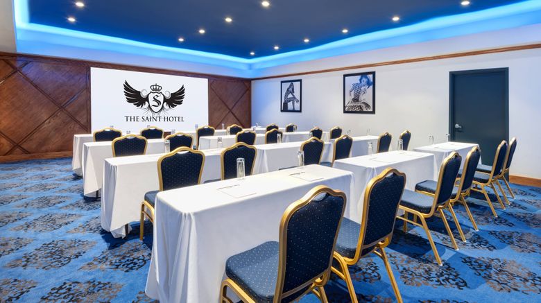 <b>The Saint Hotel, an Autograph Collection Meeting</b>. Images powered by <a href="https://www.leonardoworldwide.com/" title="Leonardo Worldwide" target="_blank">Leonardo</a>.