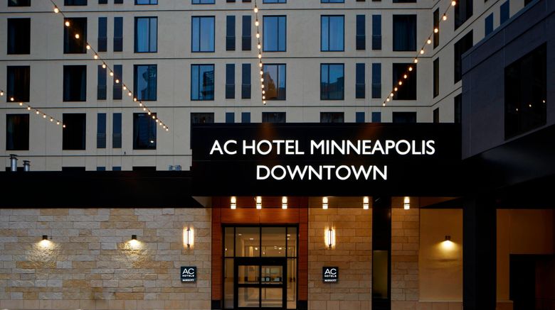 <b>AC Hotel Minneapolis Downtown Exterior</b>. Images powered by <a href="https://www.leonardoworldwide.com/" title="Leonardo Worldwide" target="_blank">Leonardo</a>.