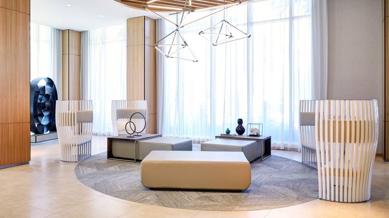 <b>AC Hotel by Marriott Miami Aventura Lobby</b>. Images powered by <a href="https://www.leonardoworldwide.com/" title="Leonardo Worldwide" target="_blank">Leonardo</a>.