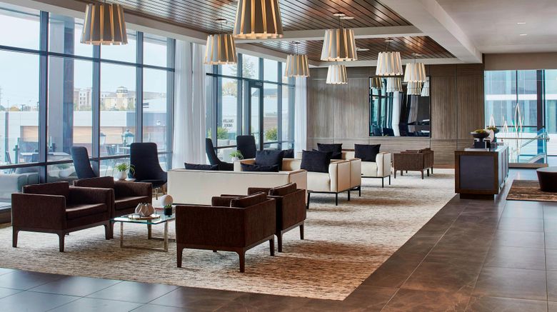 <b>AC Hotel by Marriott Cleveland Beachwood Lobby</b>. Images powered by <a href="https://www.leonardoworldwide.com/" title="Leonardo Worldwide" target="_blank">Leonardo</a>.