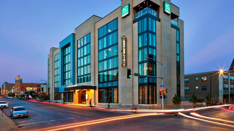 AC Hotel Des Moines East Village Exterior. Images powered by <a href="https://www.leonardoworldwide.com" target="_blank" rel="noopener">Leonardo</a>.