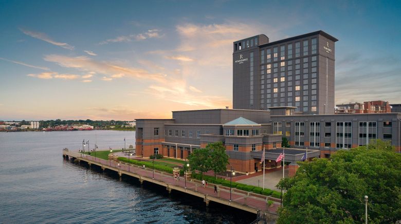 <b>Renaissance Portsmouth-Norfolk Hotel Exterior</b>. Images powered by <a href="https://www.leonardoworldwide.com/" title="Leonardo Worldwide" target="_blank">Leonardo</a>.
