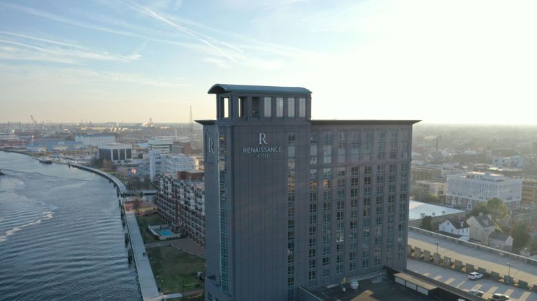 <b>Renaissance Portsmouth-Norfolk Hotel Exterior</b>. Images powered by <a href="https://www.leonardoworldwide.com/" title="Leonardo Worldwide" target="_blank">Leonardo</a>.