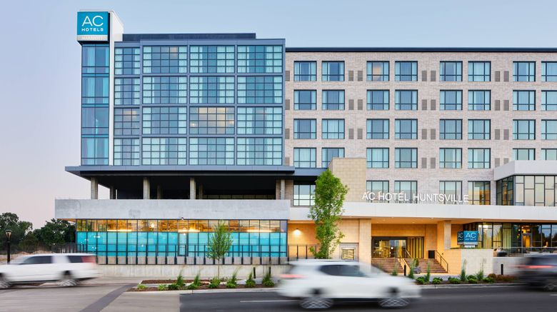 AC Hotel Huntsville Downtown Exterior. Images powered by <a href="https://www.leonardoworldwide.com" target="_blank" rel="noopener">Leonardo</a>.