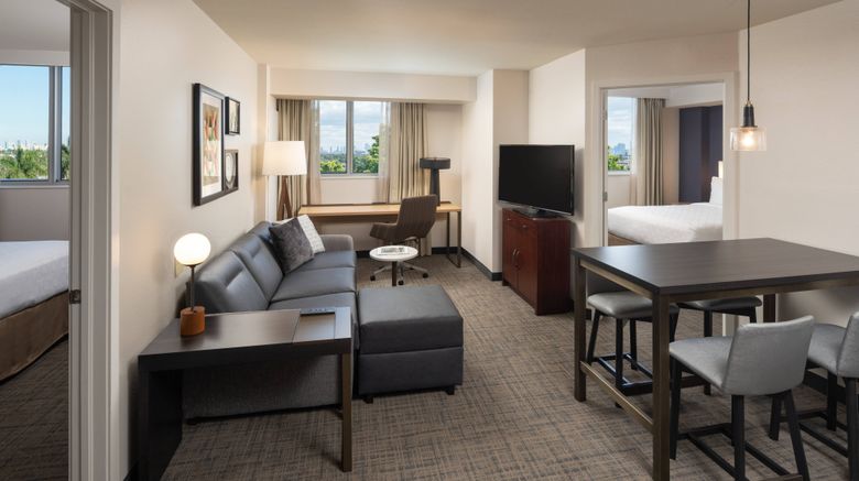 <b>Residence Inn by Marriott Miami Airport Room</b>. Images powered by <a href="https://www.leonardoworldwide.com/" title="Leonardo Worldwide" target="_blank">Leonardo</a>.