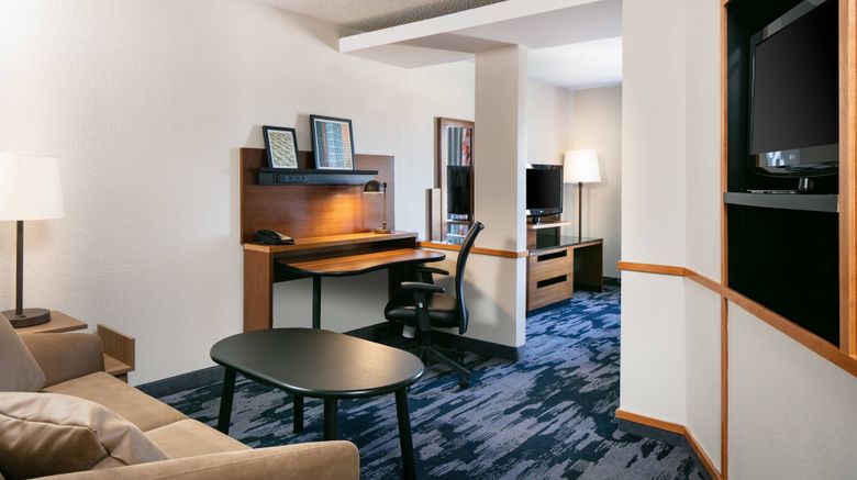 <b>Fairfield Inn & Suites Tulsa Central Suite</b>. Images powered by <a href="https://www.leonardoworldwide.com/" title="Leonardo Worldwide" target="_blank">Leonardo</a>.