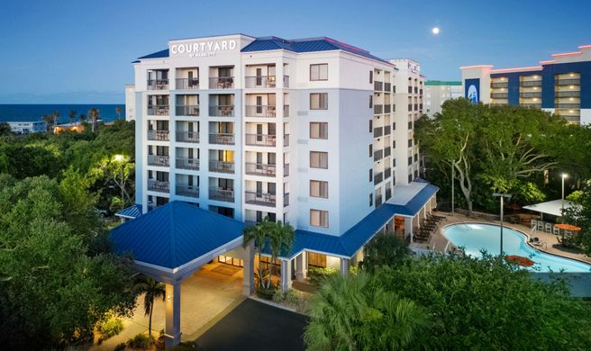 Courtyard Cocoa Beach Cape Canaveral Exterior