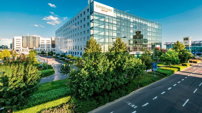 Courtyard by Marriott Prague Airport Exterior. Images powered by <a href="https://www.leonardoworldwide.com" target="_blank" rel="noopener">Leonardo</a>.