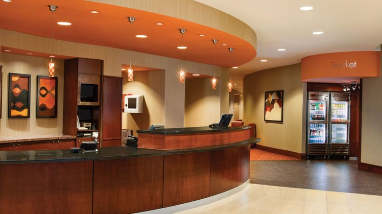 <b>Courtyard Oklahoma City Downtown Lobby</b>. Images powered by <a href="https://www.leonardoworldwide.com/" title="Leonardo Worldwide" target="_blank">Leonardo</a>.