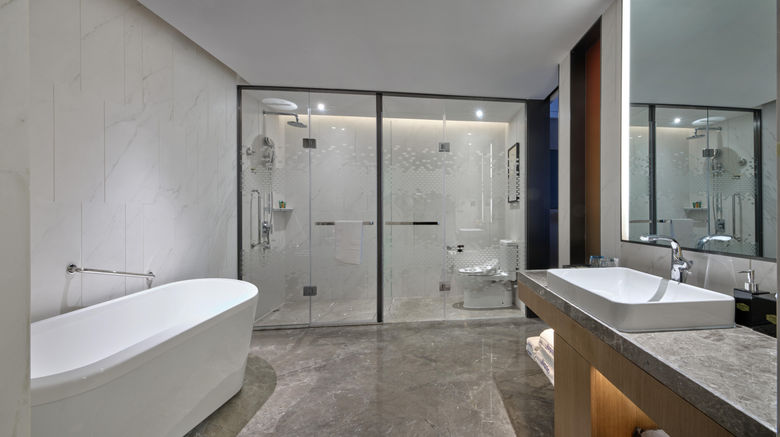 <b>Hampton by Hilton Jinan High Tech Zone Room</b>. Images powered by <a href="https://www.leonardoworldwide.com/" title="Leonardo Worldwide" target="_blank">Leonardo</a>.