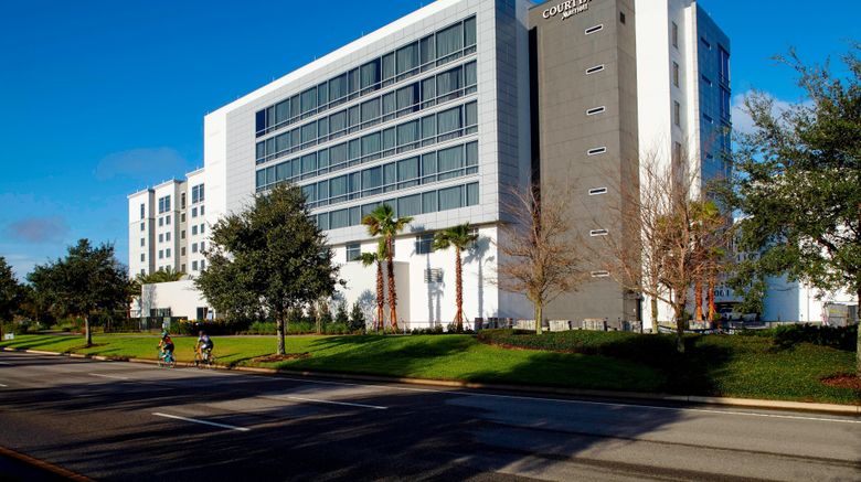 <b>Courtyard by Marriott Orlando Lake Nona Exterior</b>. Images powered by <a href="https://www.leonardoworldwide.com/" title="Leonardo Worldwide" target="_blank">Leonardo</a>.