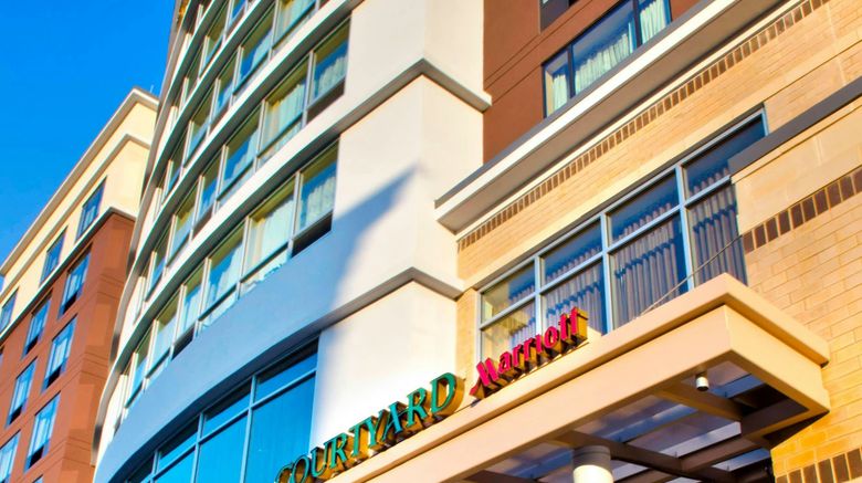 <b>Courtyard by Marriott Newark Downtown Exterior</b>. Images powered by <a href="https://www.leonardoworldwide.com/" title="Leonardo Worldwide" target="_blank">Leonardo</a>.