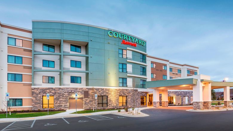 Courtyard by Marriott Bismarck North Exterior. Images powered by <a href="https://www.leonardoworldwide.com" target="_blank" rel="noopener">Leonardo</a>.