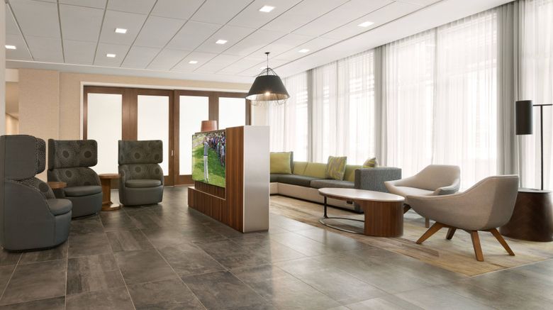 <b>Courtyard By Marriott St. Paul Woodbury Lobby</b>. Images powered by <a href="https://www.leonardoworldwide.com/" title="Leonardo Worldwide" target="_blank">Leonardo</a>.