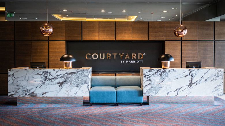 <b>Courtyard by Marriott Sarajevo Lobby</b>. Images powered by <a href="https://www.leonardoworldwide.com/" title="Leonardo Worldwide" target="_blank">Leonardo</a>.