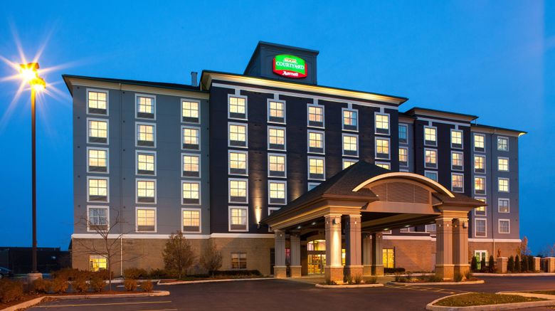 Courtyard by Marriott London Ontario Exterior. Images powered by <a href="https://www.leonardoworldwide.com" target="_blank" rel="noopener">Leonardo</a>.