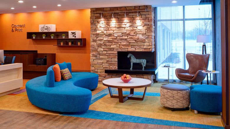 <b>Fairfield Inn & Stes Ann Arbor/Ypsilanti Lobby</b>. Images powered by <a href="https://www.leonardoworldwide.com/" title="Leonardo Worldwide" target="_blank">Leonardo</a>.