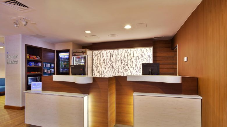 <b>Fairfield Inn by Marriott Ann Arbor Lobby</b>. Images powered by <a href="https://www.leonardoworldwide.com/" title="Leonardo Worldwide" target="_blank">Leonardo</a>.