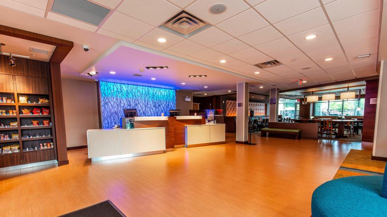 <b>Fairfield Inn & Suites Atlanta Woodstock Lobby</b>. Images powered by <a href="https://www.leonardoworldwide.com/" title="Leonardo Worldwide" target="_blank">Leonardo</a>.