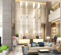 Courtyard Riyadh Northern Ring Road Lobby