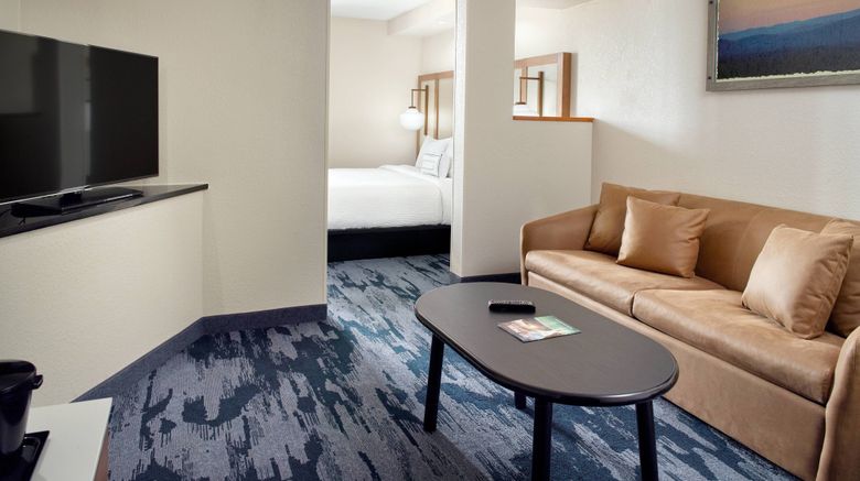 <b>Fairfield Inn & Suites Asheville South Suite</b>. Images powered by <a href="https://www.leonardoworldwide.com/" title="Leonardo Worldwide" target="_blank">Leonardo</a>.