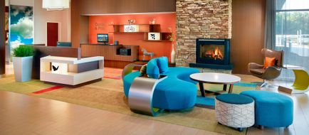 Fairfield Inn & Suites Flat Rock Lobby