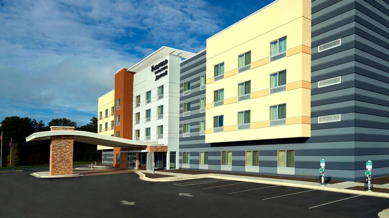 Fairfield Inn  and  Suites Flat Rock Exterior. Images powered by <a href="https://www.leonardoworldwide.com" target="_blank" rel="noopener">Leonardo</a>.