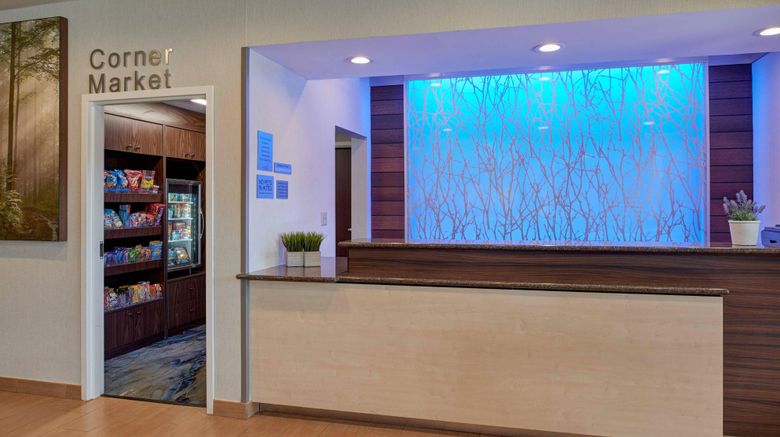 <b>Fairfield Inn by Marriott Kalamazoo West Lobby</b>. Images powered by <a href="https://www.leonardoworldwide.com/" title="Leonardo Worldwide" target="_blank">Leonardo</a>.