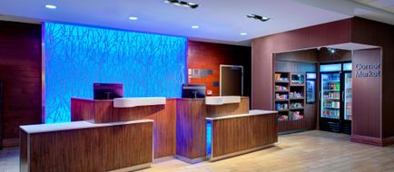 Fairfield Inn & Suites North Airport Lobby