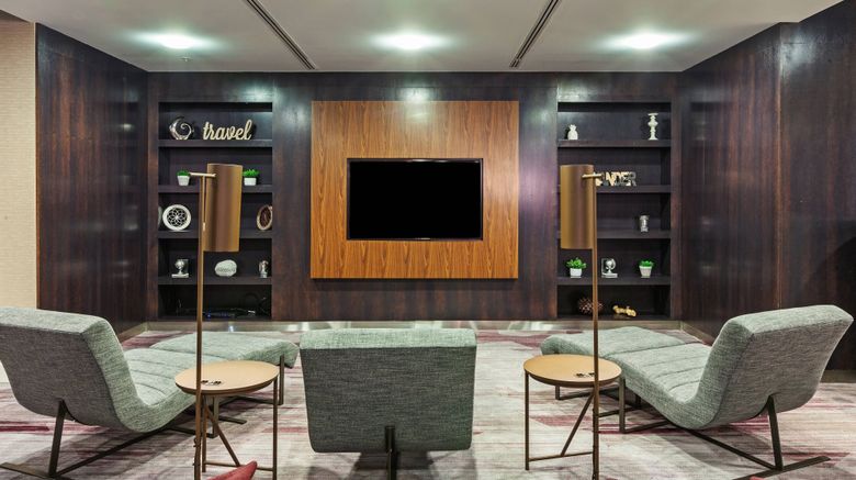<b>Courtyard by Marriott Woodland Hills Lobby</b>. Images powered by <a href="https://www.leonardoworldwide.com/" title="Leonardo Worldwide" target="_blank">Leonardo</a>.