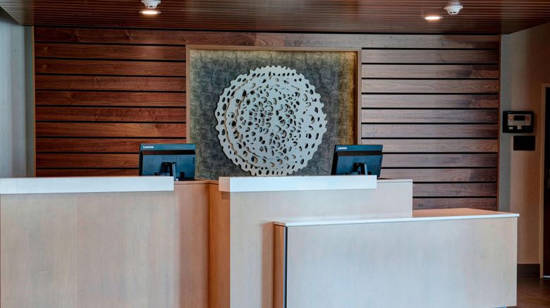 <b>Fairfield Inn & Suites Columbus Lobby</b>. Images powered by <a href="https://www.leonardoworldwide.com/" title="Leonardo Worldwide" target="_blank">Leonardo</a>.