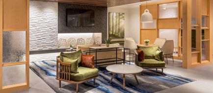 Fairfield Inn & Suites Boston Walpole Lobby