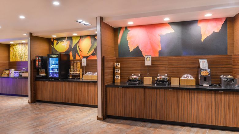 <b>Fairfield Inn & Suites Coralville Restaurant</b>. Images powered by <a href="https://www.leonardoworldwide.com/" title="Leonardo Worldwide" target="_blank">Leonardo</a>.