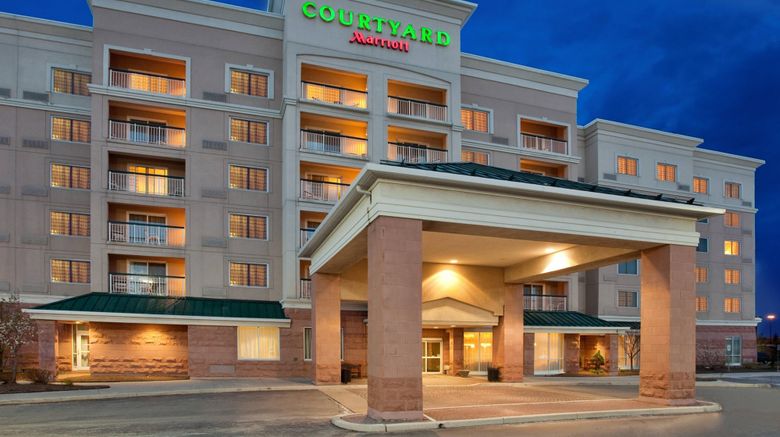 <b>Courtyard by Marriott Toronto Vaughan Exterior</b>. Images powered by <a href="https://www.leonardoworldwide.com/" title="Leonardo Worldwide" target="_blank">Leonardo</a>.