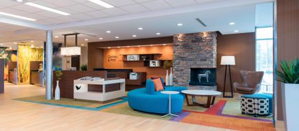Fairfield Inn & Suites Medina Lobby