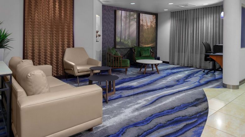 <b>Fairfield Inn & Suites Charlotte Matthew Lobby</b>. Images powered by <a href="https://www.leonardoworldwide.com/" title="Leonardo Worldwide" target="_blank">Leonardo</a>.